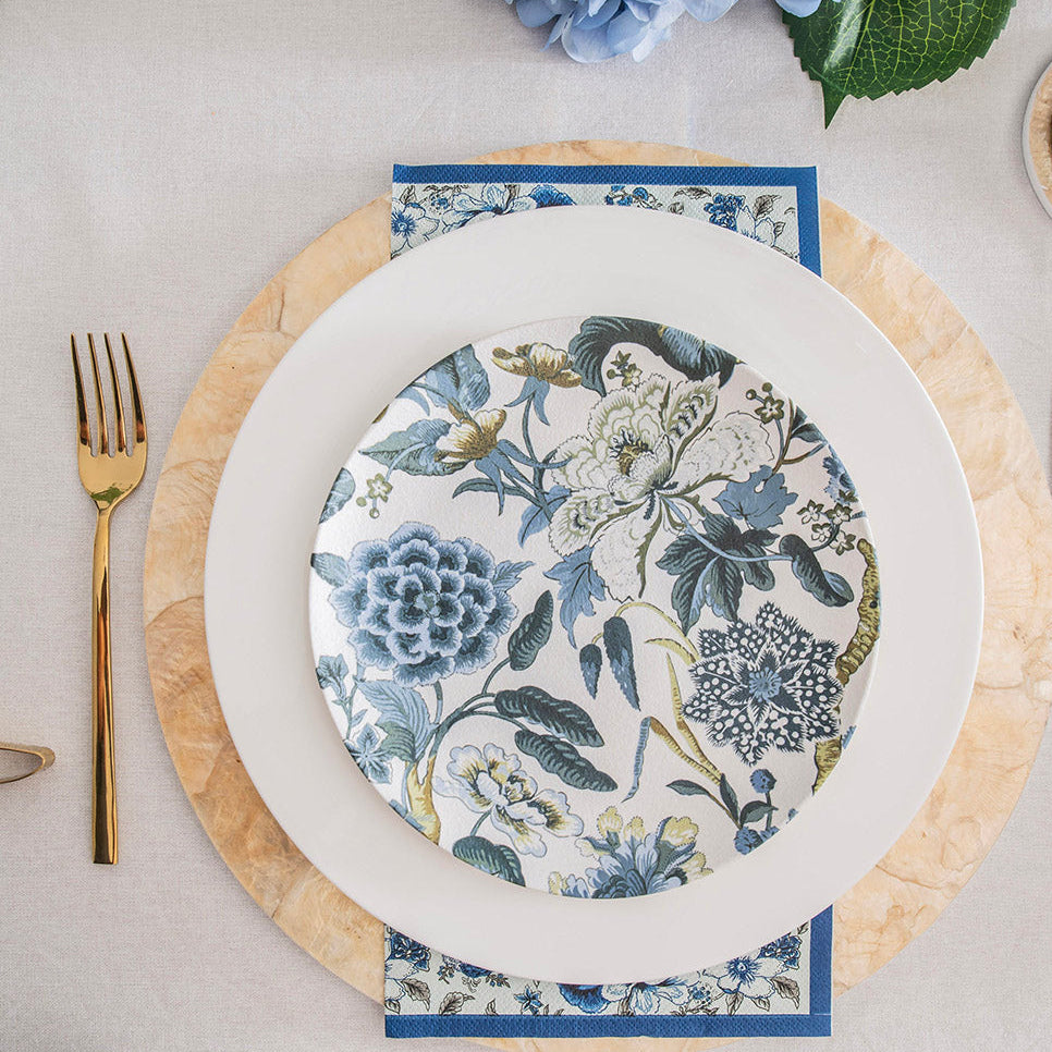 Gold Capiz Round Placemat 35cm