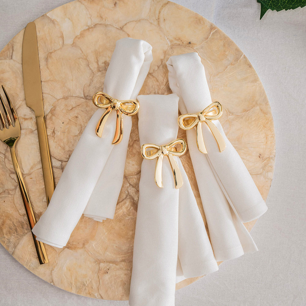 Gold Capiz Round Placemat 35cm