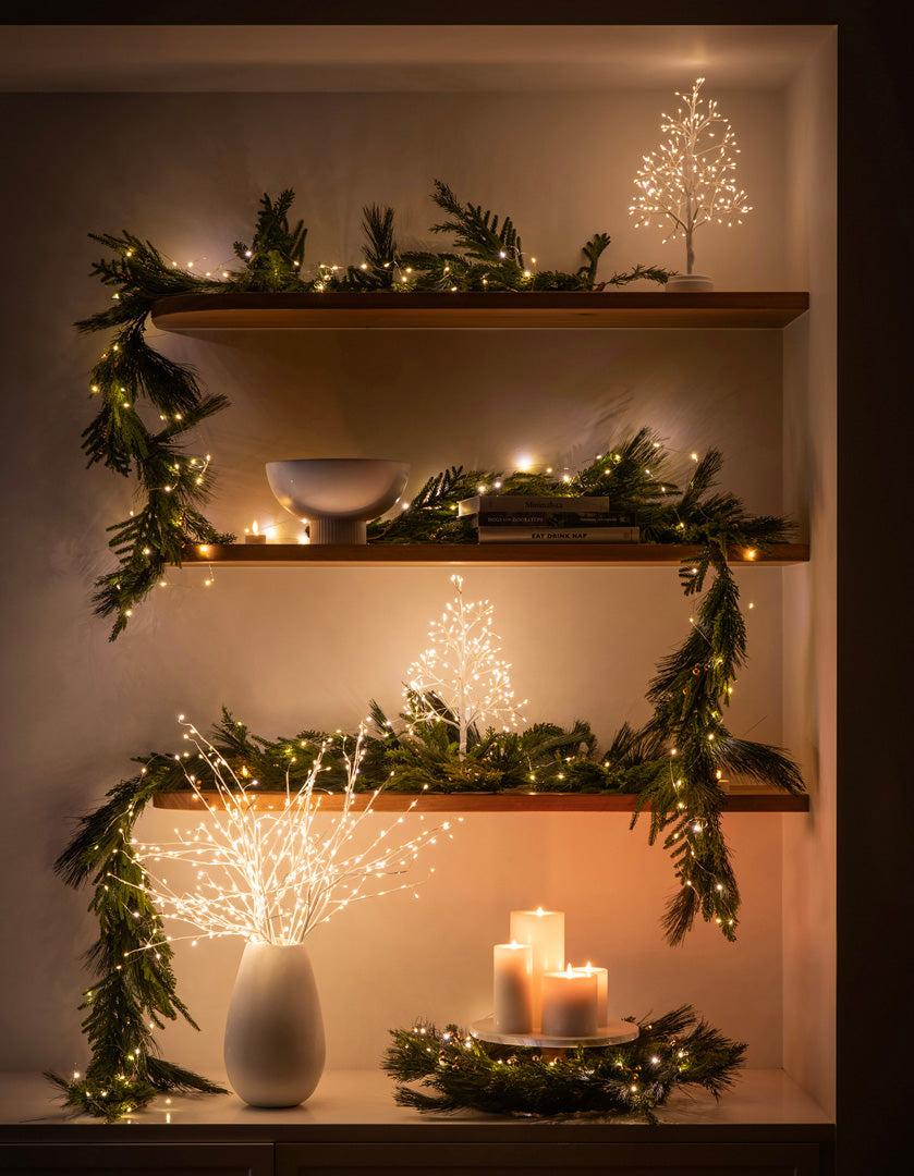 White 40cm LED Christmas Tree