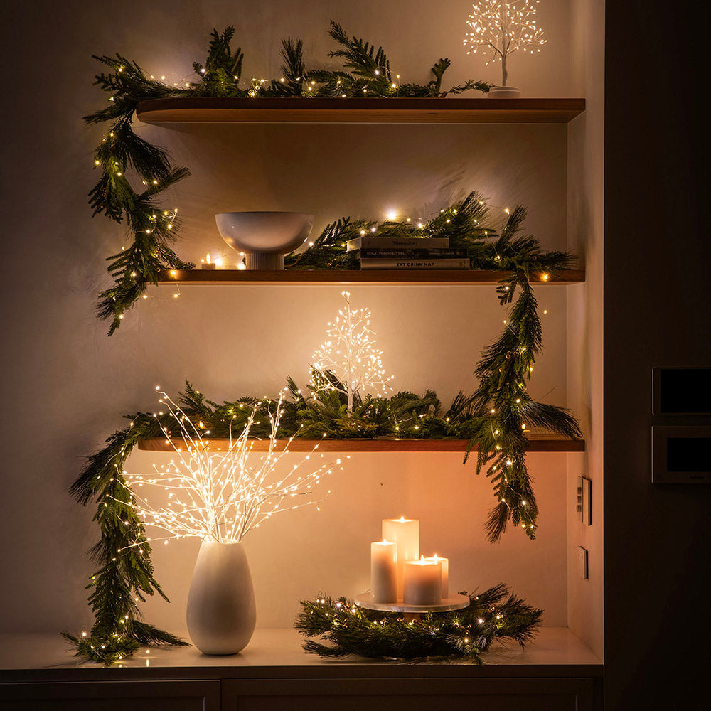 White 40cm LED Christmas Tree
