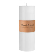 CANDLE Pillar Round White 7.5x20cm - Wheel&Barrow Home