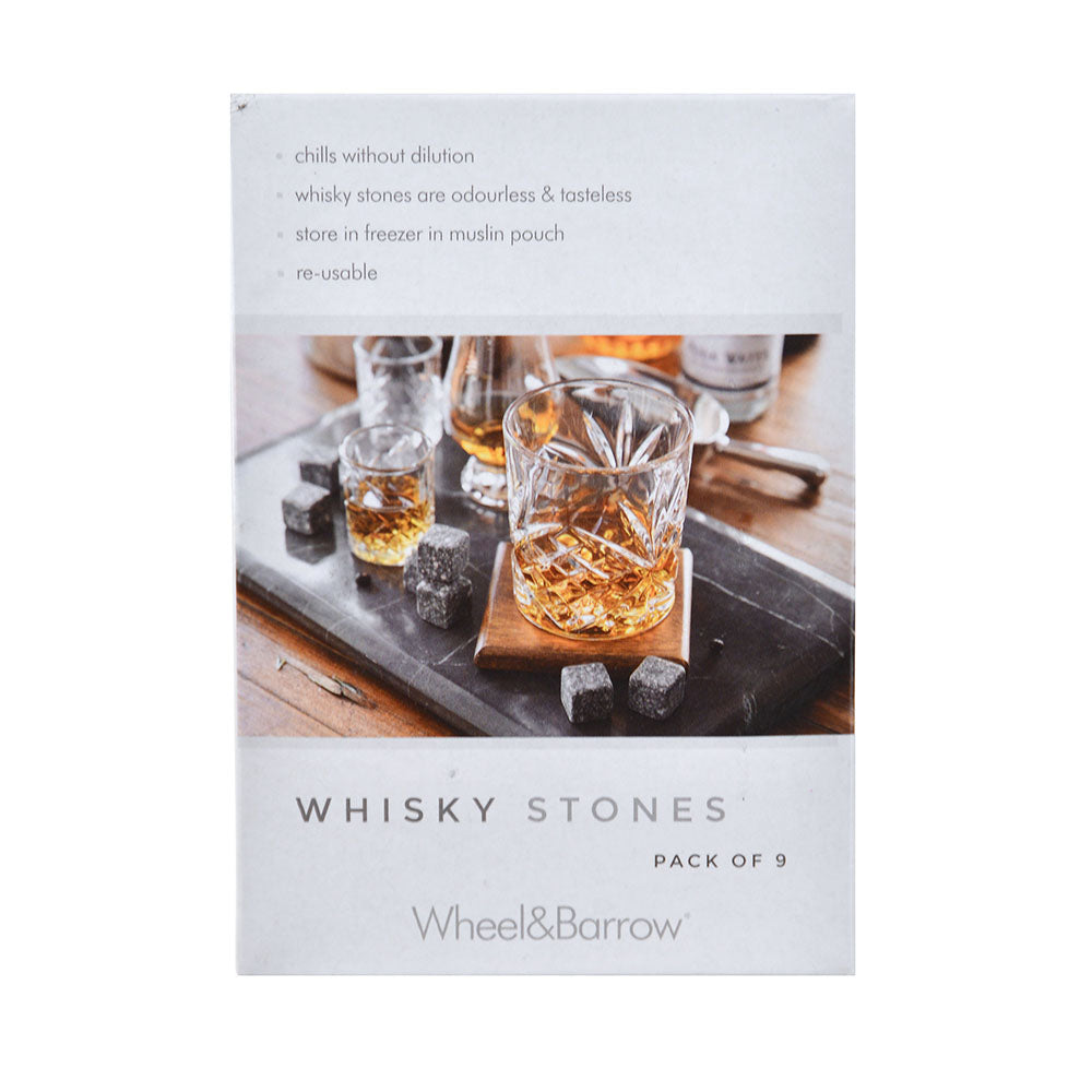 WHISKY STONES Marble Set/9 - Wheel&Barrow Home