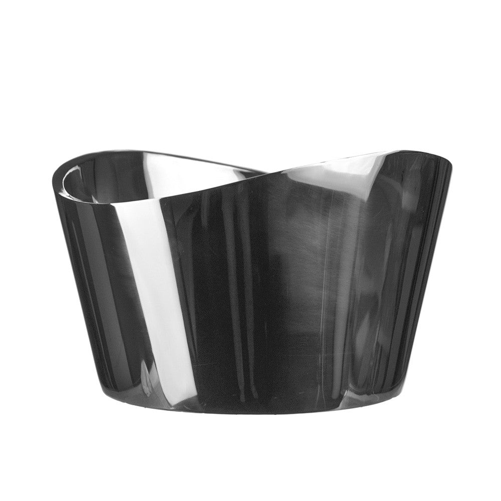 WINE COOLER Stainless Steel Large Oval Wave Cut - Wheel&Barrow Home