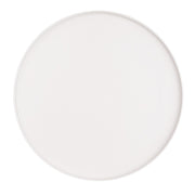 PLATE Flat Round Porcelain with Lip 35cm - Wheel&Barrow Home