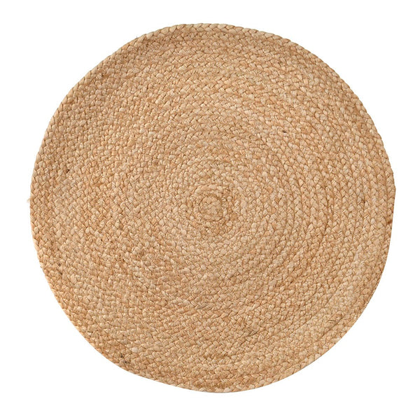 Placemat Round Golden Jute 38cm