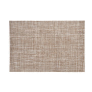 PLACEMAT Rectangle PVC Natural Brown Mottled 33x48cm - Wheel&Barrow Home