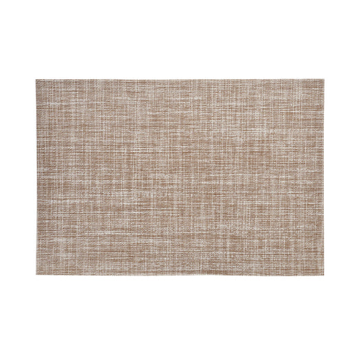 PLACEMAT Rectangle PVC Natural Brown Mottled 33x48cm - Wheel&Barrow Home