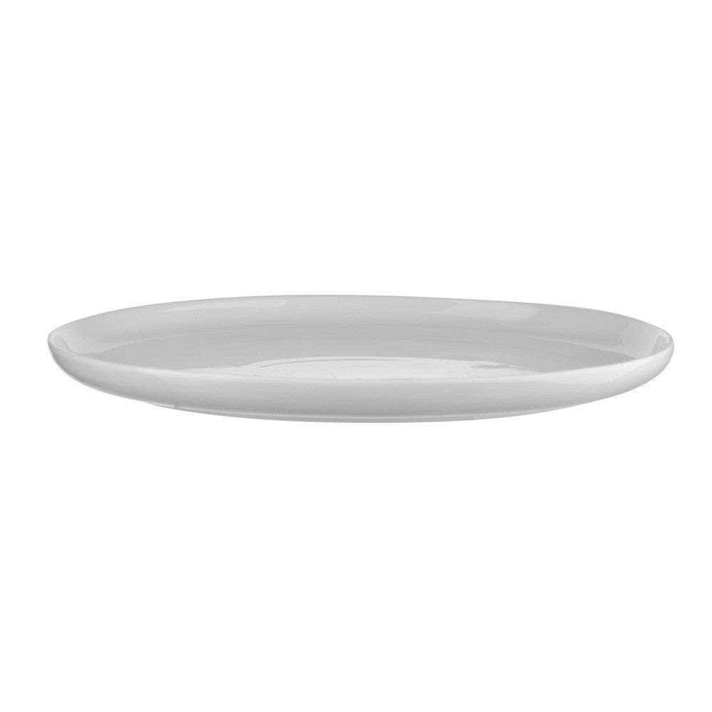 PLATTER Oval White Porcelain 33cm - Wheel&Barrow Home