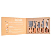 CHEESE KNIFE SET/5 Acacia Wood - Wheel&Barrow Home