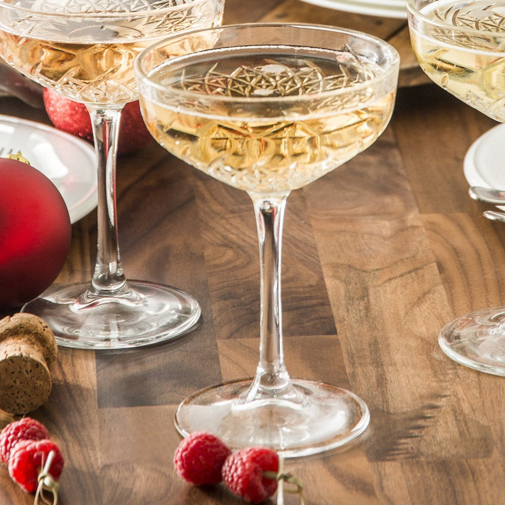 CHAMPAGNE CUP Cut Coupe 270ml - Wheel&Barrow Home