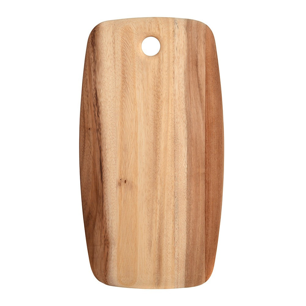 BOARD Rectangle Acacia Tablet with Hole Handle 24x45cm - Wheel&Barrow Home