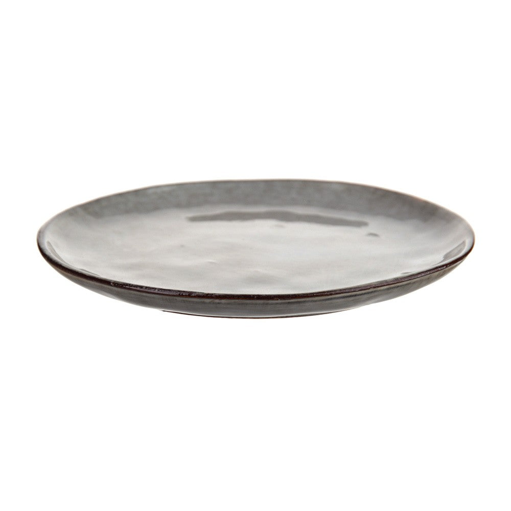 SIDE PLATE Stoneware Olive Green 20cm - Wheel&Barrow Home