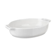 BAKER Porcelain Oval Wht with Handles 30cm - Wheel&Barrow Home