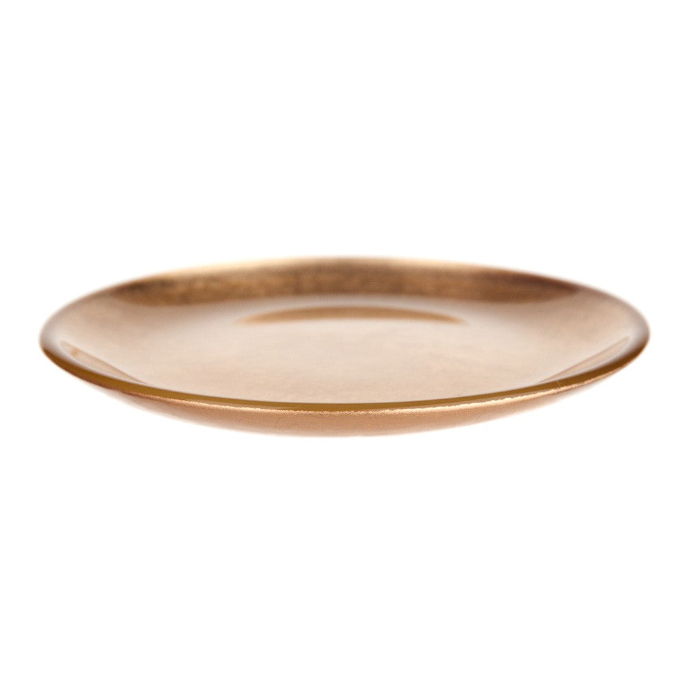 CANDLE PLATE Gold Leaf - Wheel&Barrow Home