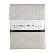 TABLECLOTH Melange Herringbone Beige 150x350cm - Wheel&Barrow Home