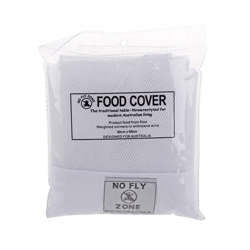 FOOD COVER Throw White 98x98cm - Wheel&Barrow Home