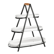 SERVING STAND Tower 3-tier 51x25x55cm - Wheel&Barrow Home
