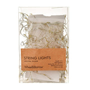 STRING LIGHTS Crystal Silver 180cm - Wheel&Barrow Home