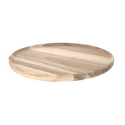 TRAY Round Acacia Wood 33cm - Wheel&Barrow Home