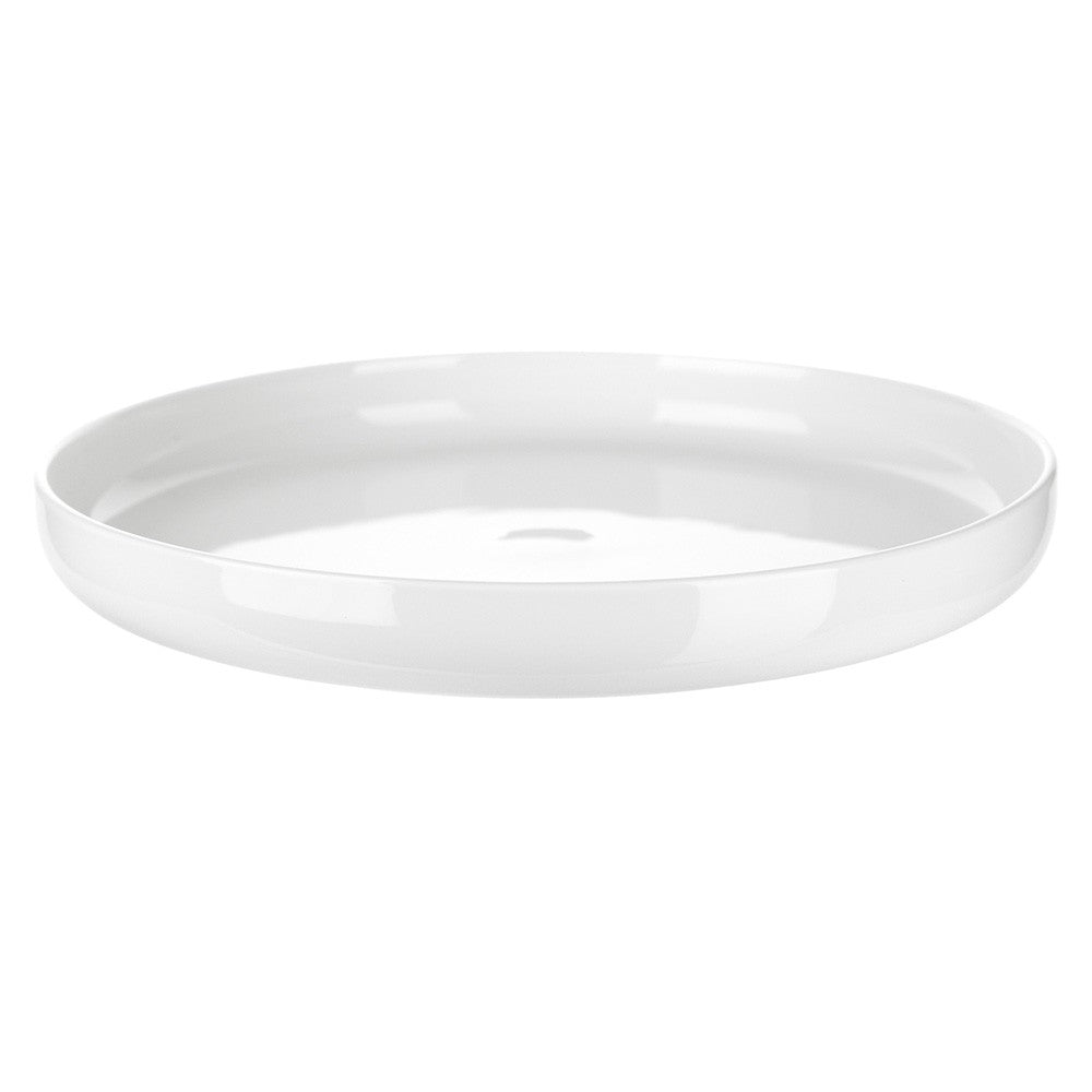 BOWL Round Flat Porcelain 33x33x4.5cm - Wheel&Barrow Home