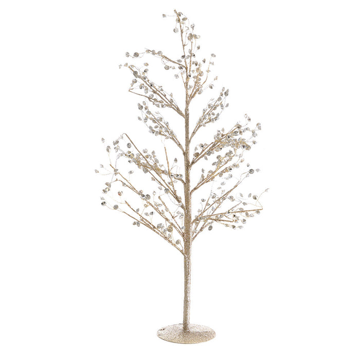 CRYSTAL TREE Gold Glitter 65cm - Wheel&Barrow Home