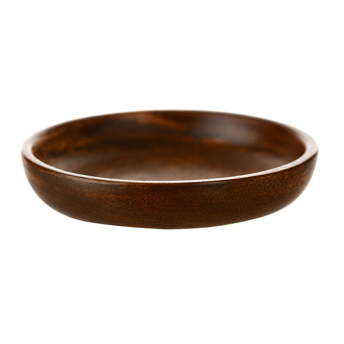 PLATE Round Acacia Wood 15cm - Wheel&Barrow Home