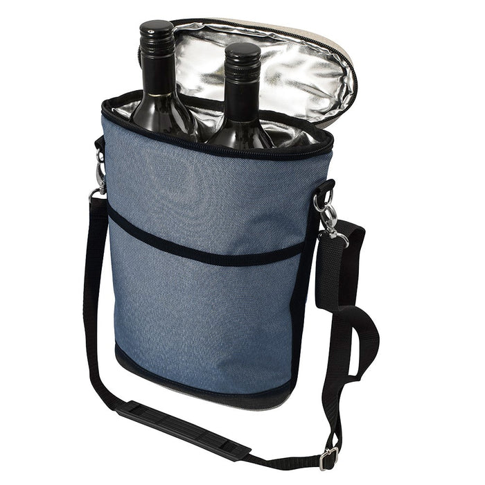 Wine Carrier Bag for Bottles with Temperature Control