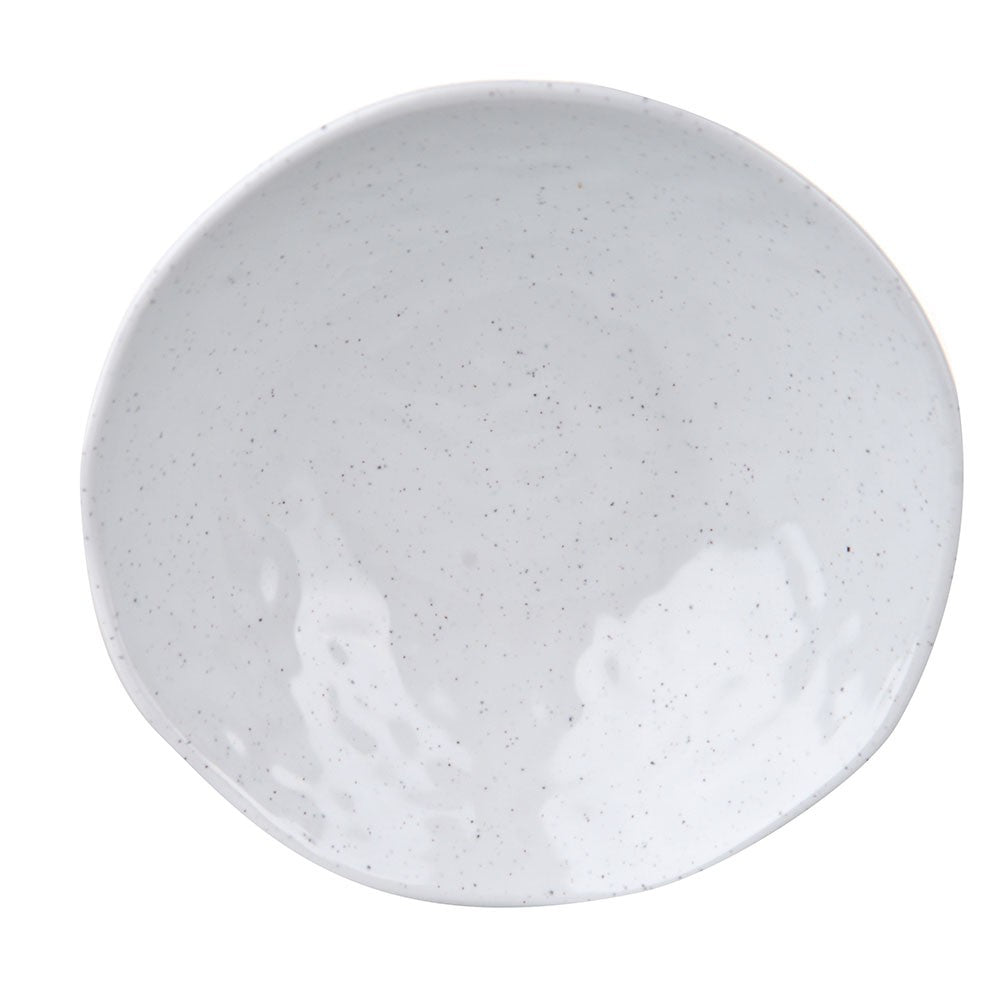 BOWL Melamine Speckle White 19cm - Wheel&Barrow Home