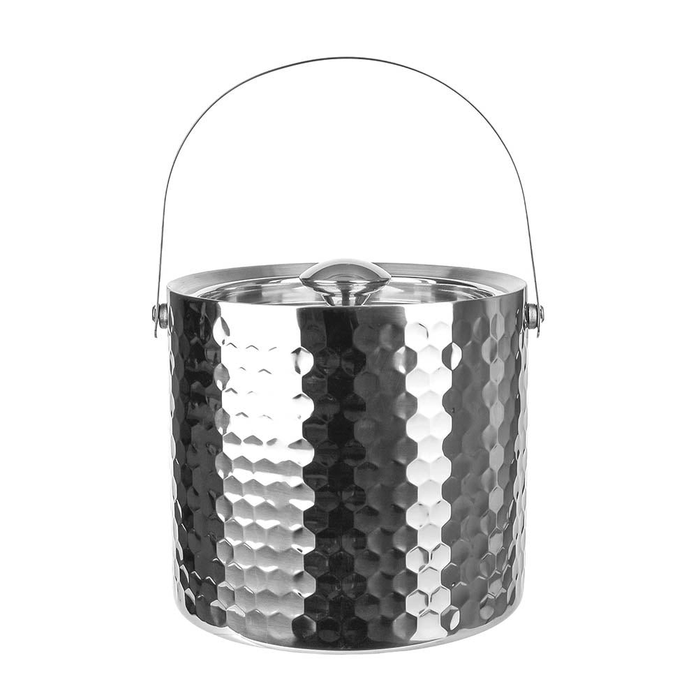 ICE BUCKET Stainless Steel Honeycomb 3L 19x17cm - Wheel&Barrow Home