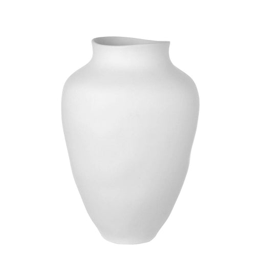 VASE Urn White 30cm - Wheel&Barrow Home