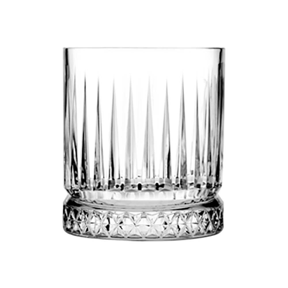 Ribbed Elysia Whisky Glasses x 6