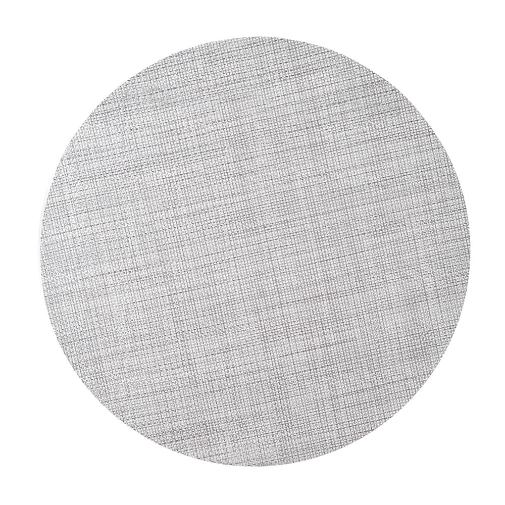 PLACEMAT Round PVC Grey 35cm - Wheel&Barrow Home