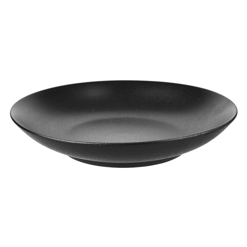 RICE PLATE Deep Black 25.4x5cm - Wheel&Barrow Home
