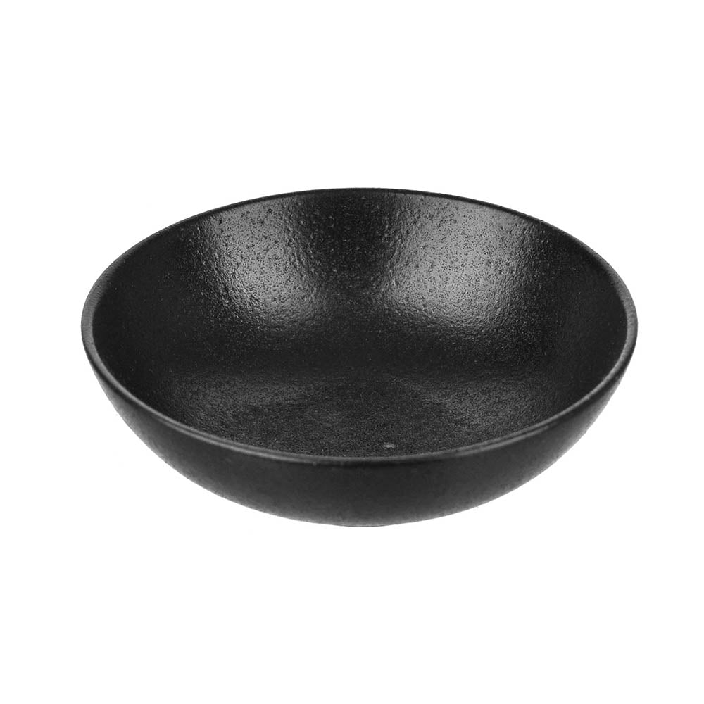 CONDIMENT BOWL Round Black 10cm - Wheel&Barrow Home