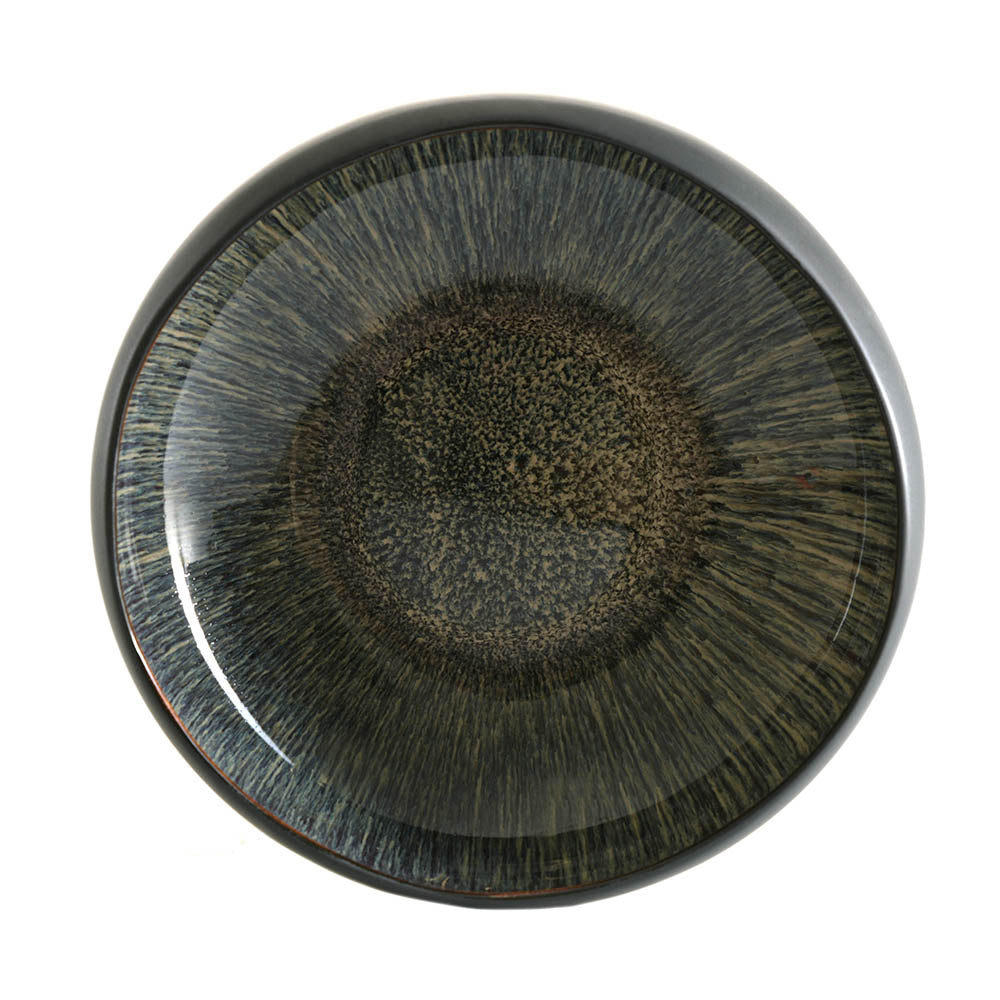 ORGANIC BOWL Matt Black/Atomic 27x27x9cm - Wheel&Barrow Home