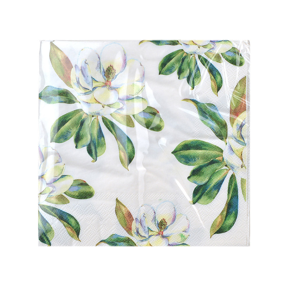 PAPER NAPKIN Magnolia 33cm Pack 20 - Wheel&Barrow Home