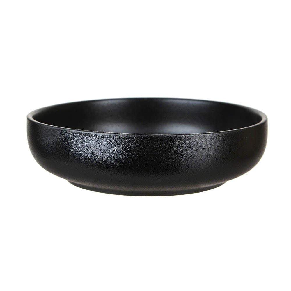 BOWL Round Black 21x21x6cm - Wheel&Barrow Home