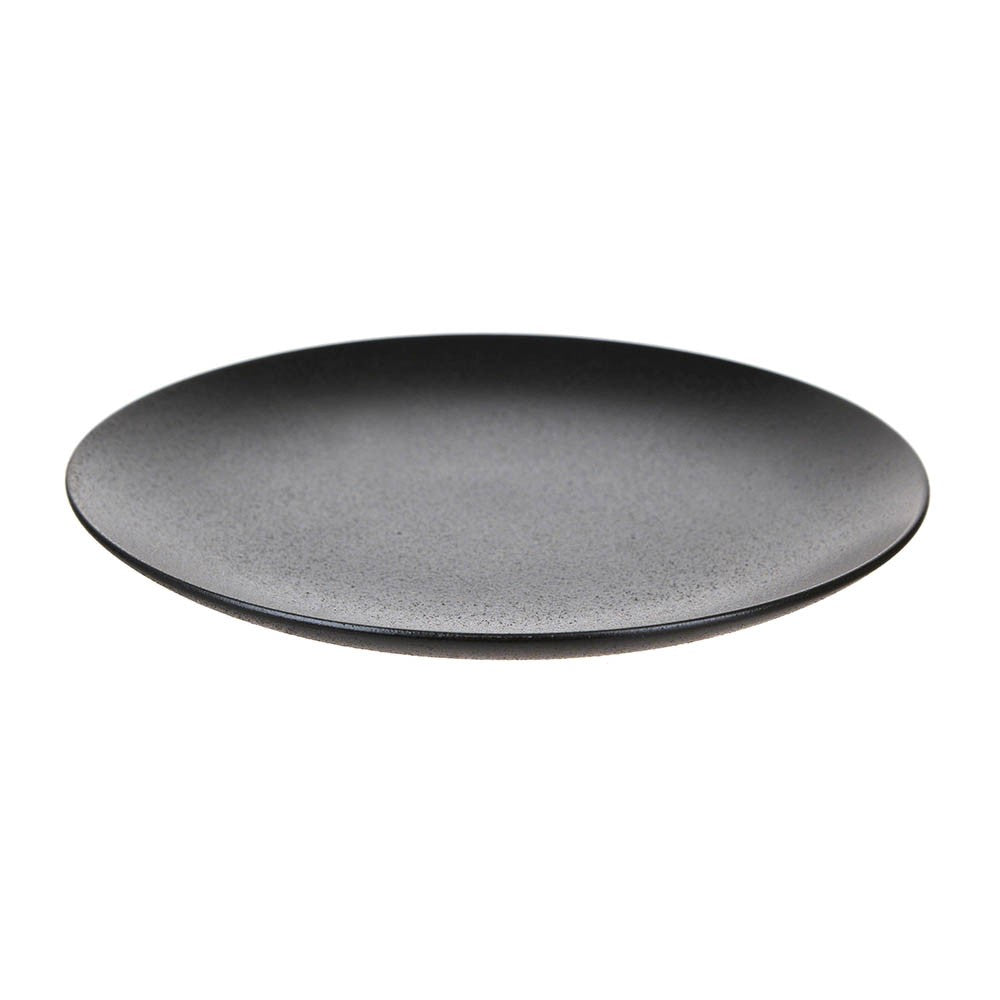 SIDE PLATE Round Black 20cm - Wheel&Barrow Home