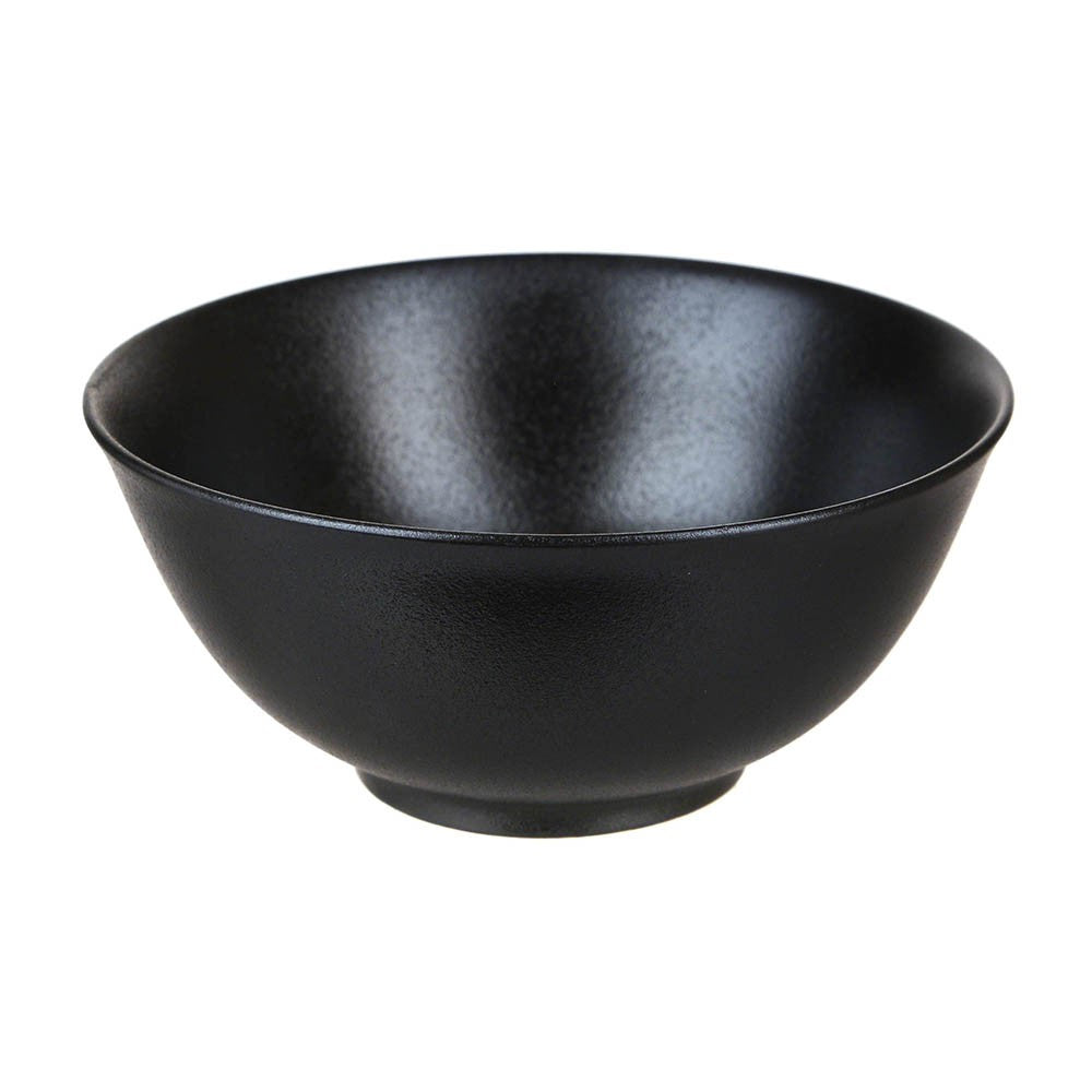 NOODLE BOWL Black 18x8cm - Wheel&Barrow Home