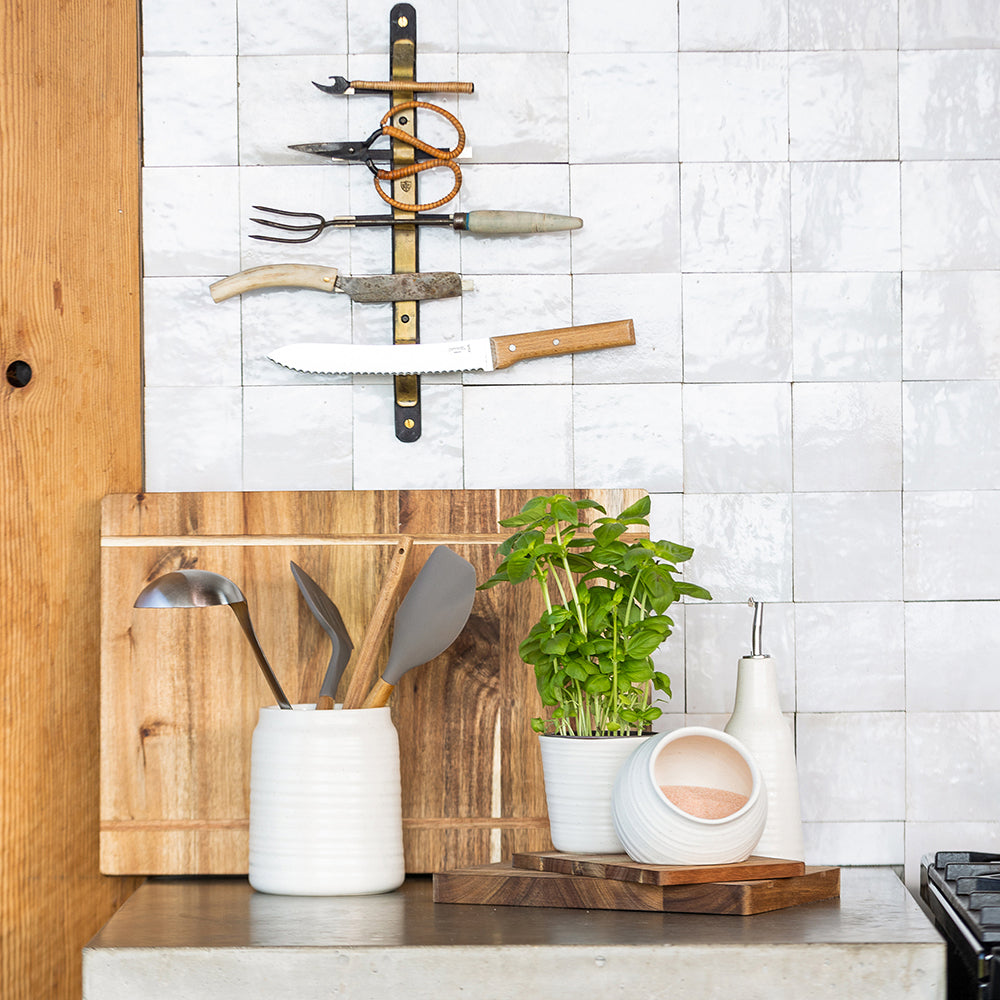 UTENSIL POT Ecology Ottowa Calico 16x13cm - Wheel&Barrow Home