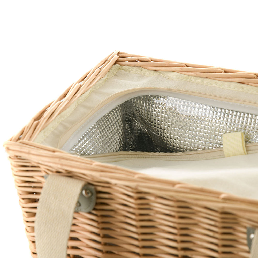 Picnic Basket Set Wicker, Insulated Picnic Basket Australia — Wheel