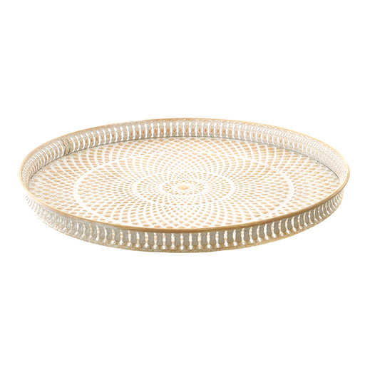 TRAY Round Metal Mandala 60cm - Wheel&Barrow Home