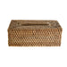 TISSUE BOX COVER Rattan Dark Brown 25.5x14x9cm - Wheel&Barrow Home