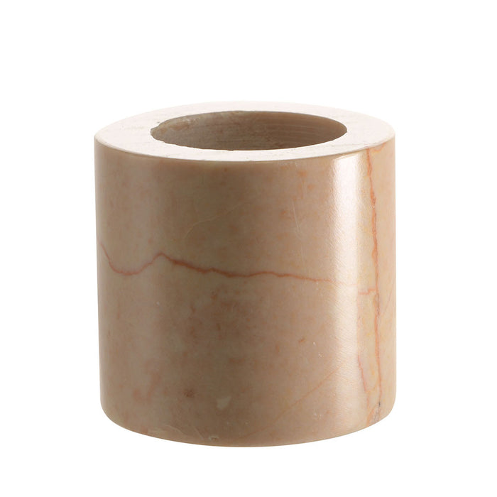 Marble Candle Holder Pink 6.5cm