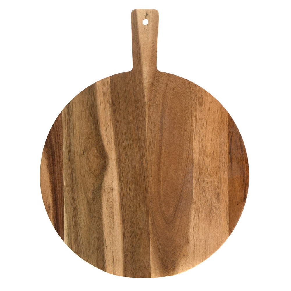 PIZZA SET Acacia Wood with Cutter 45cm - Wheel&Barrow Home