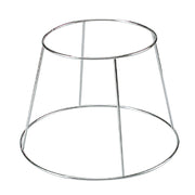 PLATE STAND Chrome Plated - Wheel&Barrow Home