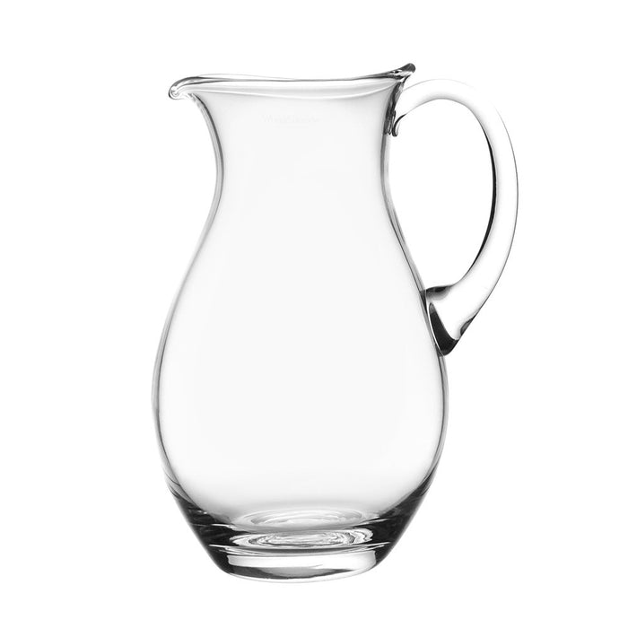 PITCHER Glass with Rounded Handle 2.3L 25x15cm - Wheel&Barrow Home