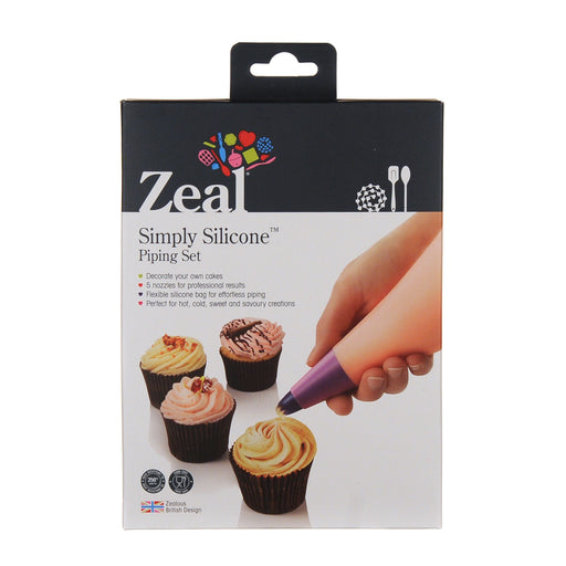 PIPING SET Silicone 5 Nozzles Zeal - Wheel&Barrow Home