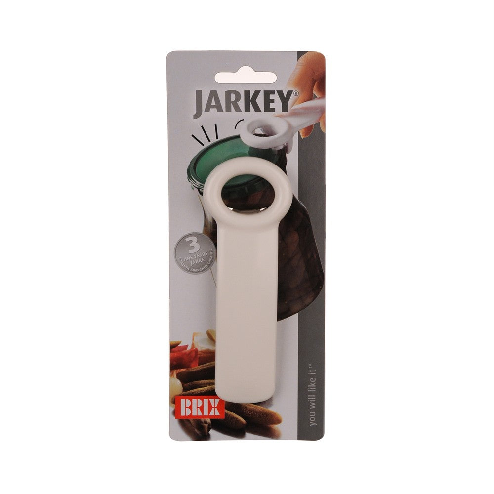 Brix Design A/S  JarKey Metal jar opener, white