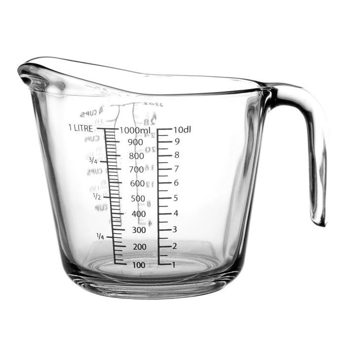 KITCHEN MEASURING JUG glass 1L - Wheel&Barrow Home